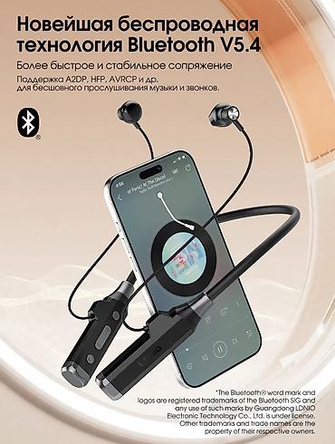 Наушники: Беспроводные гарнитуры, Новый, цвет - Черный — 2