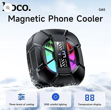 gaming computer: Магнитный кулер для смартфона GA5 - 2-в-1: крепление на магнитах — 1