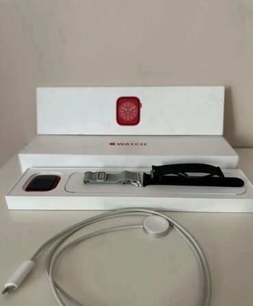 эпал воч: Apple Watch product red 8 серии в красном корпусе Комплектация: -