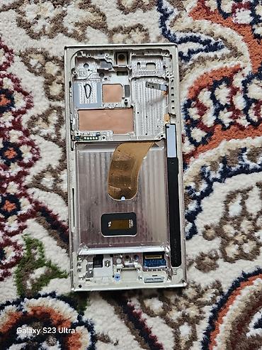 Samsung: Samsung Galaxy S23 Ultra, Б/у, 256 ГБ, цвет - Белый, 2 SIM at lalafo.kg — 2 Samsung: Samsung Galaxy S23 Ultra, Б/у, 256 ГБ, цвет - Белый, 2 SIM — 2