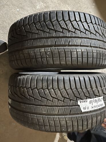 продажа резины бу: Шины 245 / 40 / R 18, Зима, Б/у, Пара, Легковые, Корея, Hankook