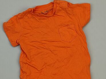 pomarańczowa koszulka dziecięca: Koszulka, 9-12 m, stan - Bardzo dobry