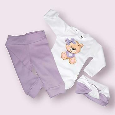 Kompleti: TipTop bebi set za novorođenče – 3 dela Veličine su različite Sadržaj — 10