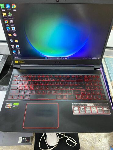 Ноутбук, Acer, 16 ГБ ОЗУ, AMD Ryzen 5, 15.6 ", Б/у, Для работы, учебы, память SSD