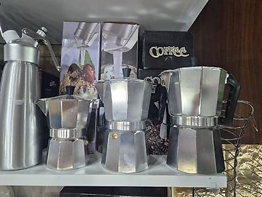 dolce gusto: Yeni, rəng - Gümüşü, Qəhvədan, Qeyzer, Alüminium, 0,3 bucket volume l — 1