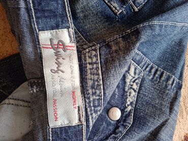 женские джинсы на резинке: Джинсы XS (EU 34), цвет - Голубой