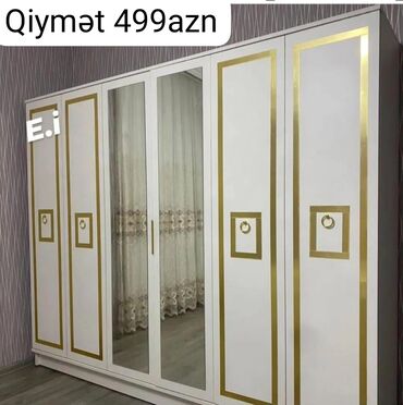 Masalar və oturacaqlar: Yeni, Açılan, 6 qapı Düz dolab, Qarderob, paltar dolabı, Azərbaycan