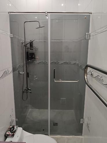 Душевые перегородки и ограждения: 🚿 Душевые перегородки из закаленного стекла 8 мм Изготавливаем — 6