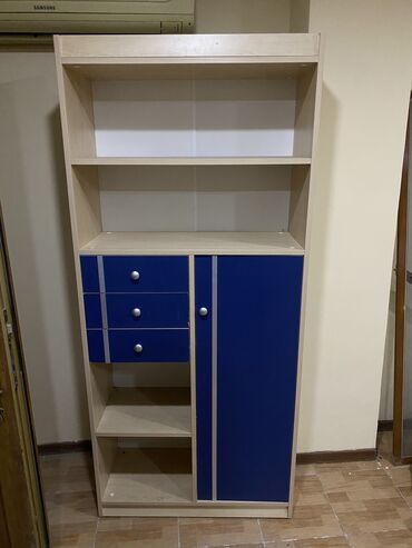 dolab şkaf: İşlənmiş, 4 qapılı Düz dolab, Qarderob, paltar dolabı