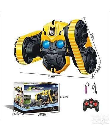 crvene tn: 🚗 Bumblebee kaskader auto sa punjivom baterijom | 1.944 RSD Stanje — 1