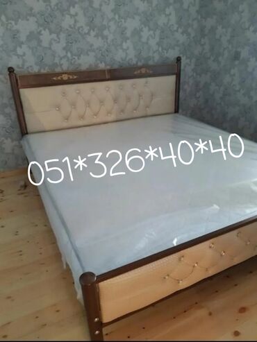 Çarpayılar: Yeni, İkinəfərlik çarpayı, Bazasız, Matras ilə, Siyirməsiz, Azərbaycan — 11