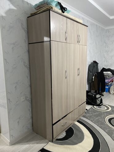 мебель бишкек диваны: Кийим салуучу шкаф, Колдонулган, Түз, ЛДСП