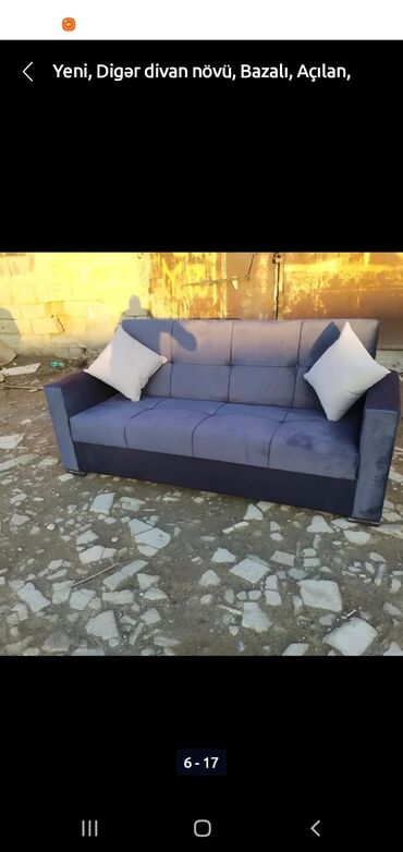 Divanlar: Künc divan, Yeni, Açılan, Bazalı, Ödənişli çatdırılma — 11