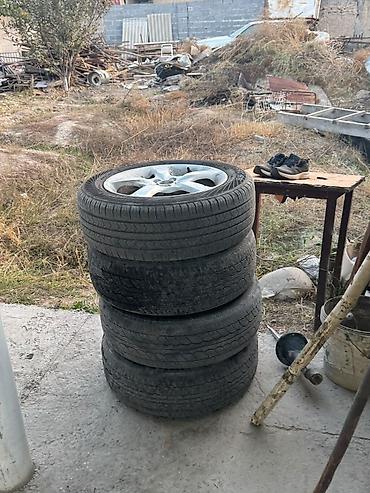 r17 215 60: Литой диск с шиной 17" - Диаметр диска: 17" - Разболтовка: 5 — 5