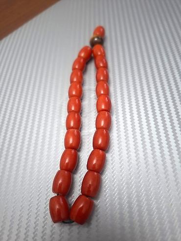 Təsbehlər: Məhsul: Mərcan təsbeh - Material: Mərcan (qırmızı) - Rəng: Parlaq — 6