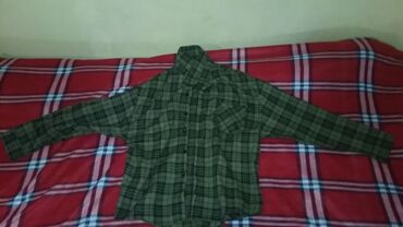 мужские рубашки: Рубашка M (EU 38), цвет - Зеленый
