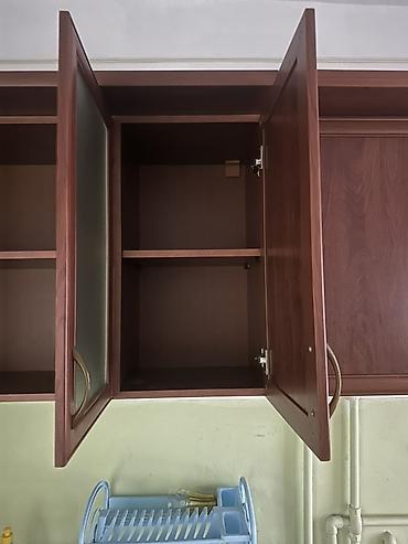 2 el metbex mebeli: Mətbəx mebeli dəsti - Material: ağac naxışlı laminat/MDFlam fasadlar — 4