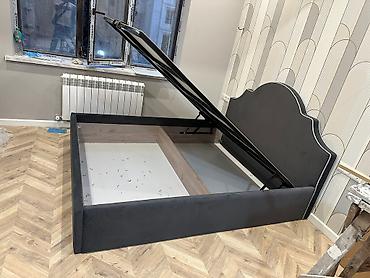 Двуспальные кровати: Двуспальная кровать, Новый, Каркас без матраса, длина - 200 см — 15