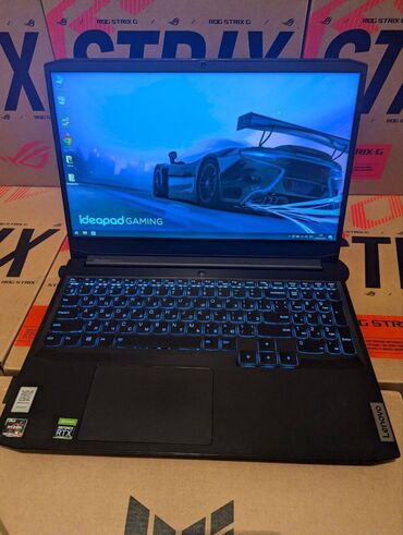 Ноутбуки: Ноутбук, Lenovo, 8 ГБ ОЗУ, AMD Ryzen 5, Б/у, память HDD + SSD