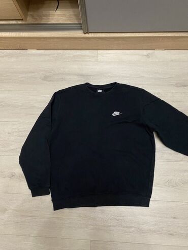 найк теч флиск: Свитшот Nike Club, мужской/унисекс. - Цвет: черный - Крой