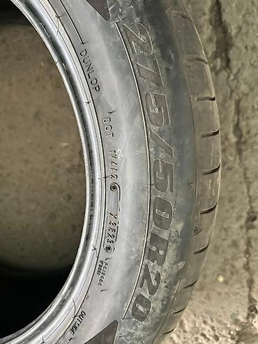 Шины: Шины 275 / 50 / R 20, Лето, Б/у, Комплект, Внедорожные (АТ/МТ), Япония, Dunlop — 3