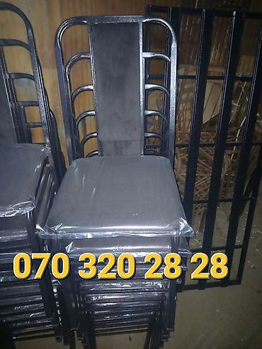 Stullar: Kafe və restoranlar üçün 4 nəfərlik 6 nəfərlik 8 nəfərlik stul və — 7