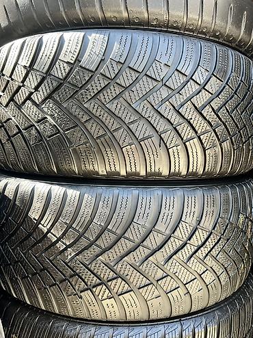 Шины 225 / 50 / R 17, Всесезонная, Б/у, Пара, Корея, Hankook