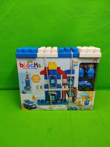 домик игрушечный: Конструктор для малышей участок полиции и башня🚓 Комплектация товара