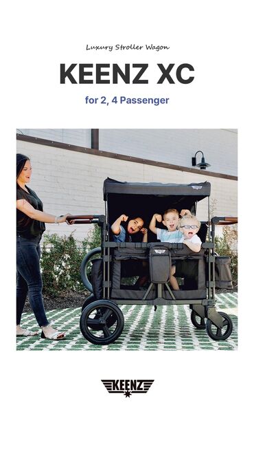 Коляски: Коляска, цвет - Черный, Новый — 5