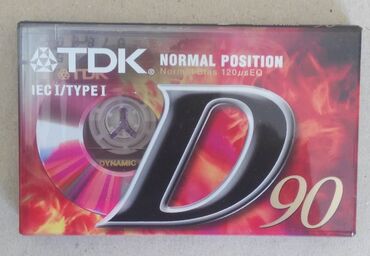 11 σφραγισμένες κασέτες ήχου TDK D-90