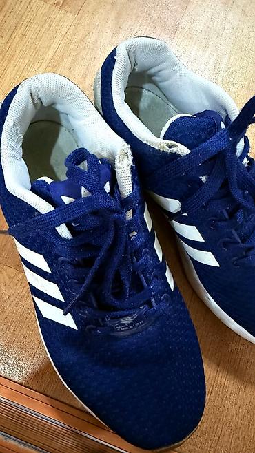 Кроссовки и спортивная обувь: Кроссовки, 38, 37, Adidas, Б/у, цвет - Синий, Самовывоз — 9