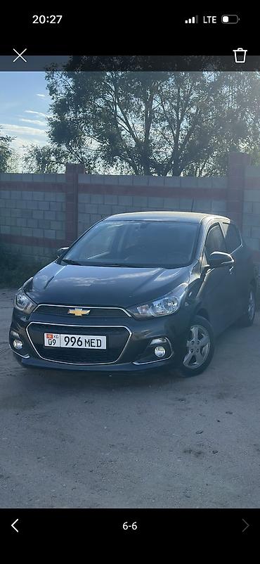 химия на авто: Chevrolet Spark: 2017 г., 1 л, Автомат, Бензин, Хэтчбэк — 1