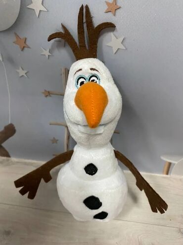 Oyuncaqlar: Məhsul: Холодное сердце "Олоф" Yumşaq oyuncağ – Olaf fiquru olcusu - — 4