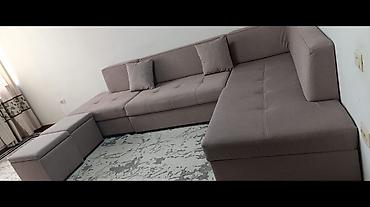 sofa: Модульный диван, Б/у — 2