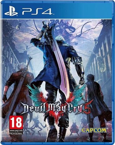 Oyun diskləri və kartricləri: Ps4 devil May cry 5