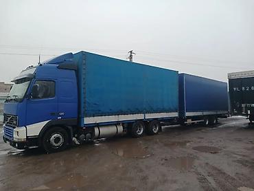 285 2f75r16: Тягач, Volvo, 2000 г., Тентованный — 2