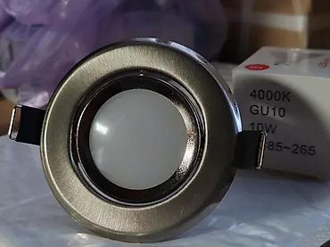 Rasveta: LED rozetna lim sivi miš MR16.5w.12V keramicka. LED rozetna Inox — 11