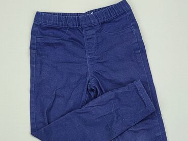 hm jeansy dziecięce: Spodnie jeansowe, 4-5 lat, 110, stan - Dobry
