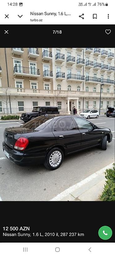 Nissan: Nissan Sunny: 1.6 l | 2010 il Sedan — 15