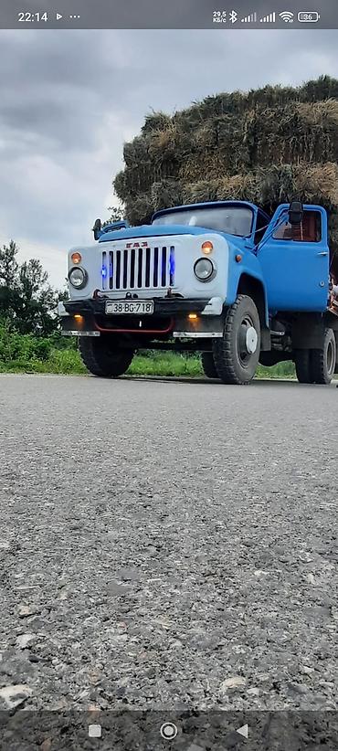 Yük maşınları: GAZ yükdaşıma maşını – tipper (samogssval) - Korpus: mavi kabina — 9