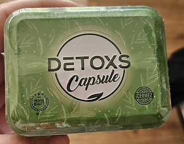 Detoxs Capsule – bitki ekstraktlarından ibarət qida əlavəsi Məhsulun