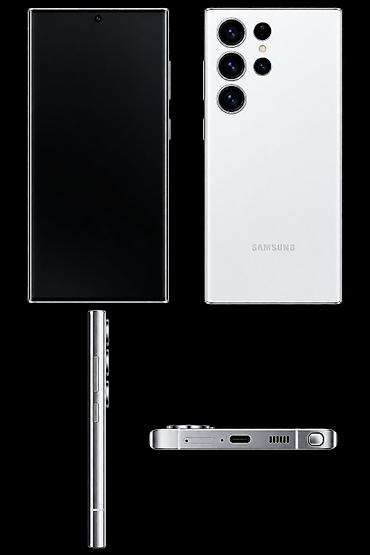 большой морозильник: Samsung Galaxy S22 Ultra, Новый, 256 ГБ, цвет - Белый, 1 SIM — 2