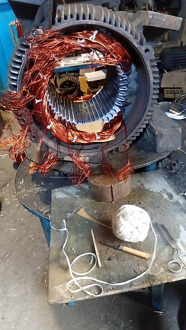 hovuz temizliyi: Elektromotorların sarğısı və təmiri xidməti - Üçfazalı və birfazalı — 2