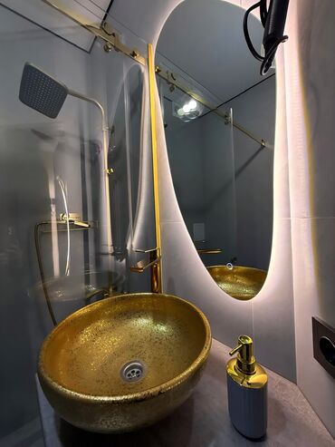 Посуточная аренда квартир: 1 комната, Душевая кабина, Постельное белье, Кондиционер — 5