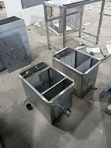 norma luper: Yağ tutucu (grease trap) – paslanmayan poladdan Təyinat: - Mətbəx — 1