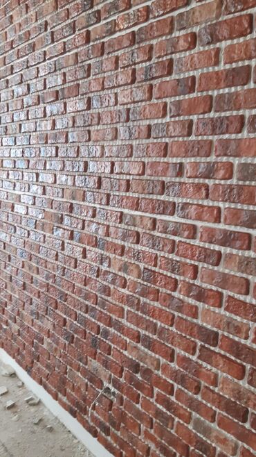 Fasad işləri: Fasad üçün dekorativ kərpic üzləmə xidməti - Klassik və vintaj — 3
