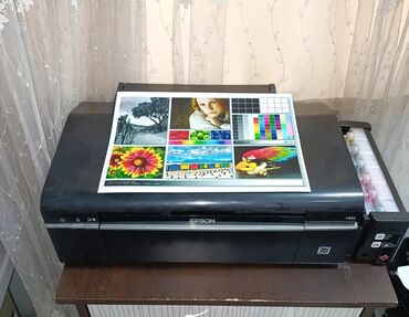 Принтеры: Принтер цветной 6 цветов Epson L800 заводская донорка, полностью