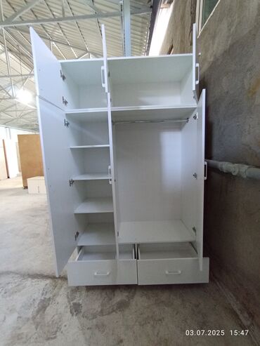 Шкафы для одежды: Шкаф для одежды, Прямой, Другой материал — 11