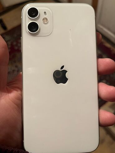 islenmis soyducular: IPhone 11, 128 ГБ, Белый, Беспроводная зарядка, Face ID
