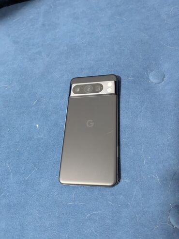 домашние компьютеры: Google Pixel 8 Pro, Колдонулган, 128 ГБ, түсү - Кара, 2 SIM, eSIM
